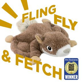 Flying Squirrel Dog Toy