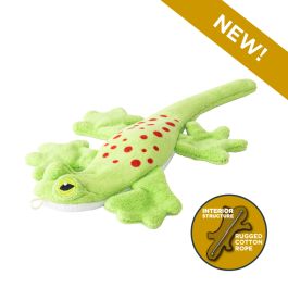 Stuffless Lizard Squeaker Dog Toy