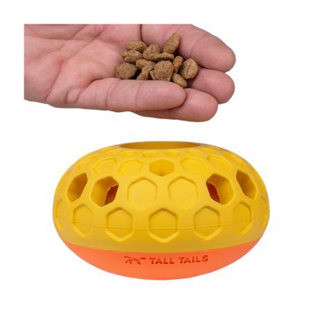 Tall Tails Natural Rubber Toys for Dogs  Natural Rubber Bee Hive Reward Dog  Toy