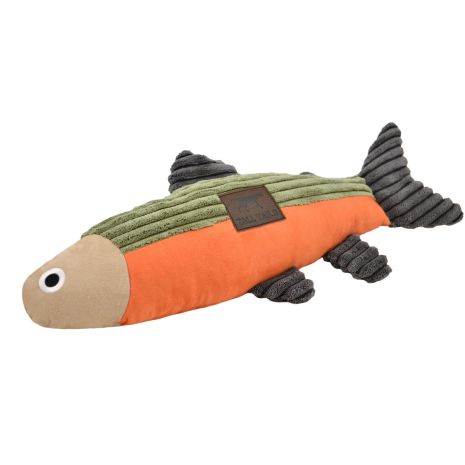 Tall Tails Woodland Character Squeaker Toys - Plush Classic Fish