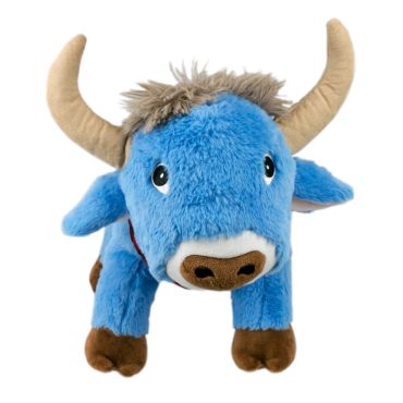 Tall Tails Plush Sensory Toys For Dogs | Crunch Blue Ox Dog Toy