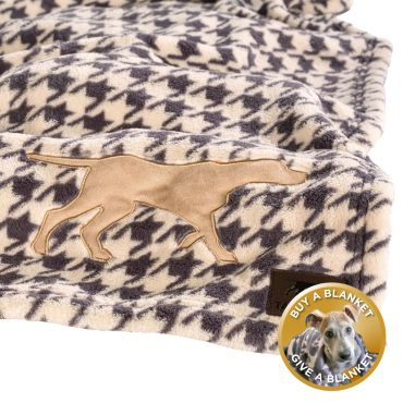 Tall Tails Houndstooth Dog Blanket Tall Tails Houndstooth Dog Blanket