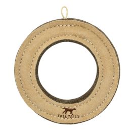 Natural Leather Ring Toy